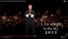 Free lesson Qi Gong full lesson: 8 movements Qigong